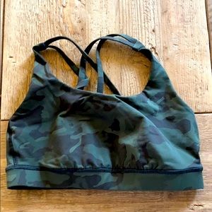 CAMO Lululemon Energy Bra
